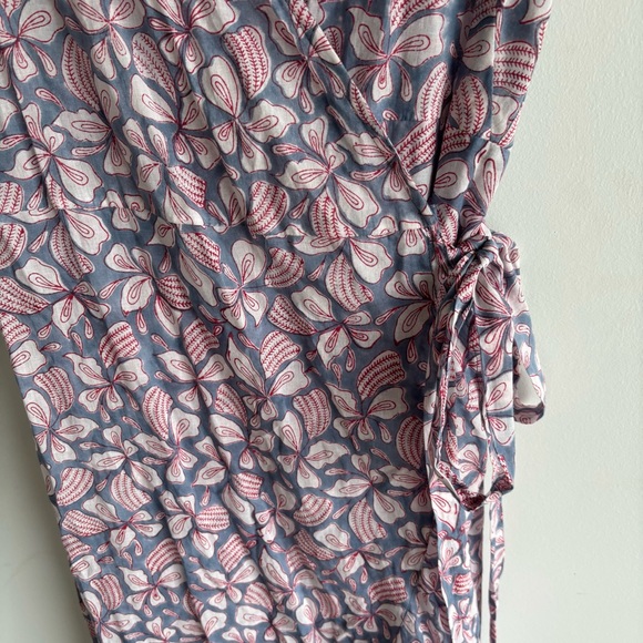 Aunty B. Farrah Dress in Fog Made in India size L/XL - Picture 6 of 9